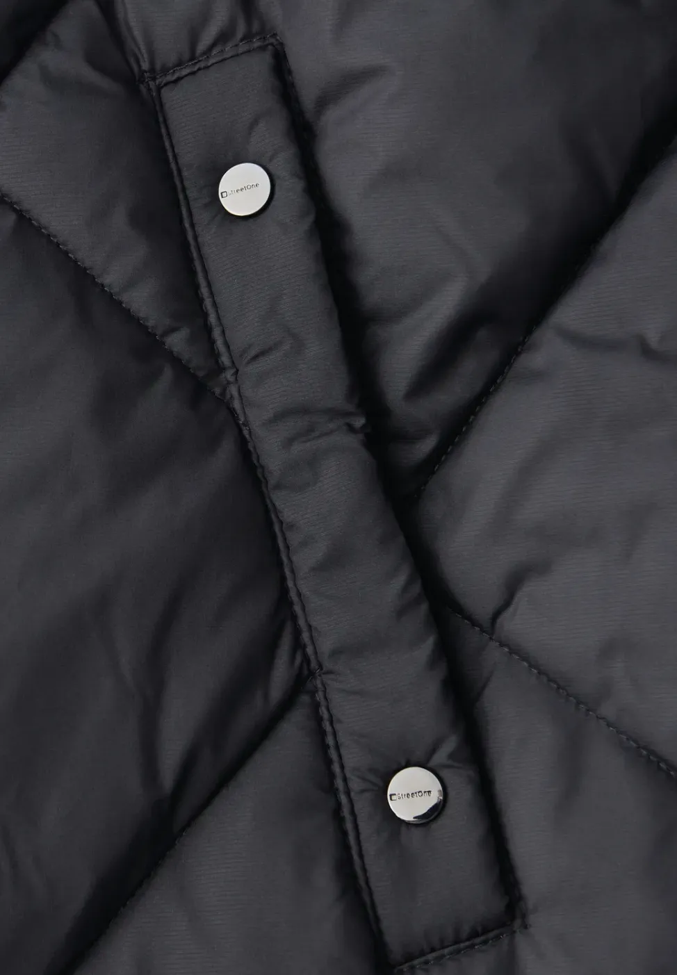 Lange Steppjacke