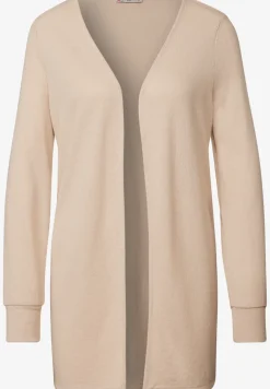 Lange Strick-Look Jacke
