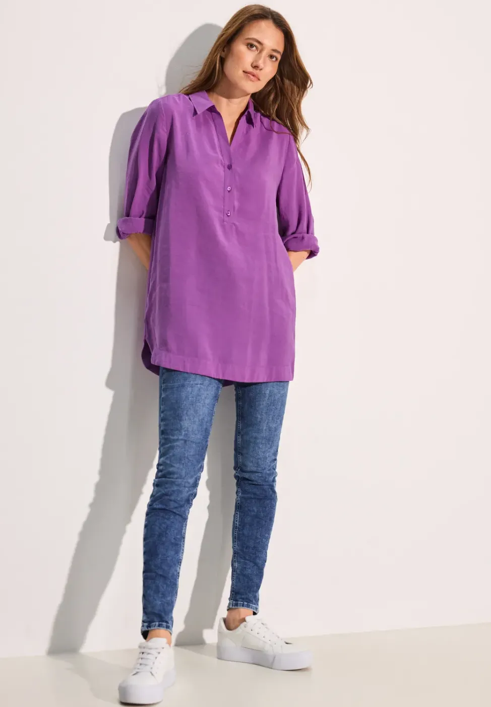 Lange Bluse