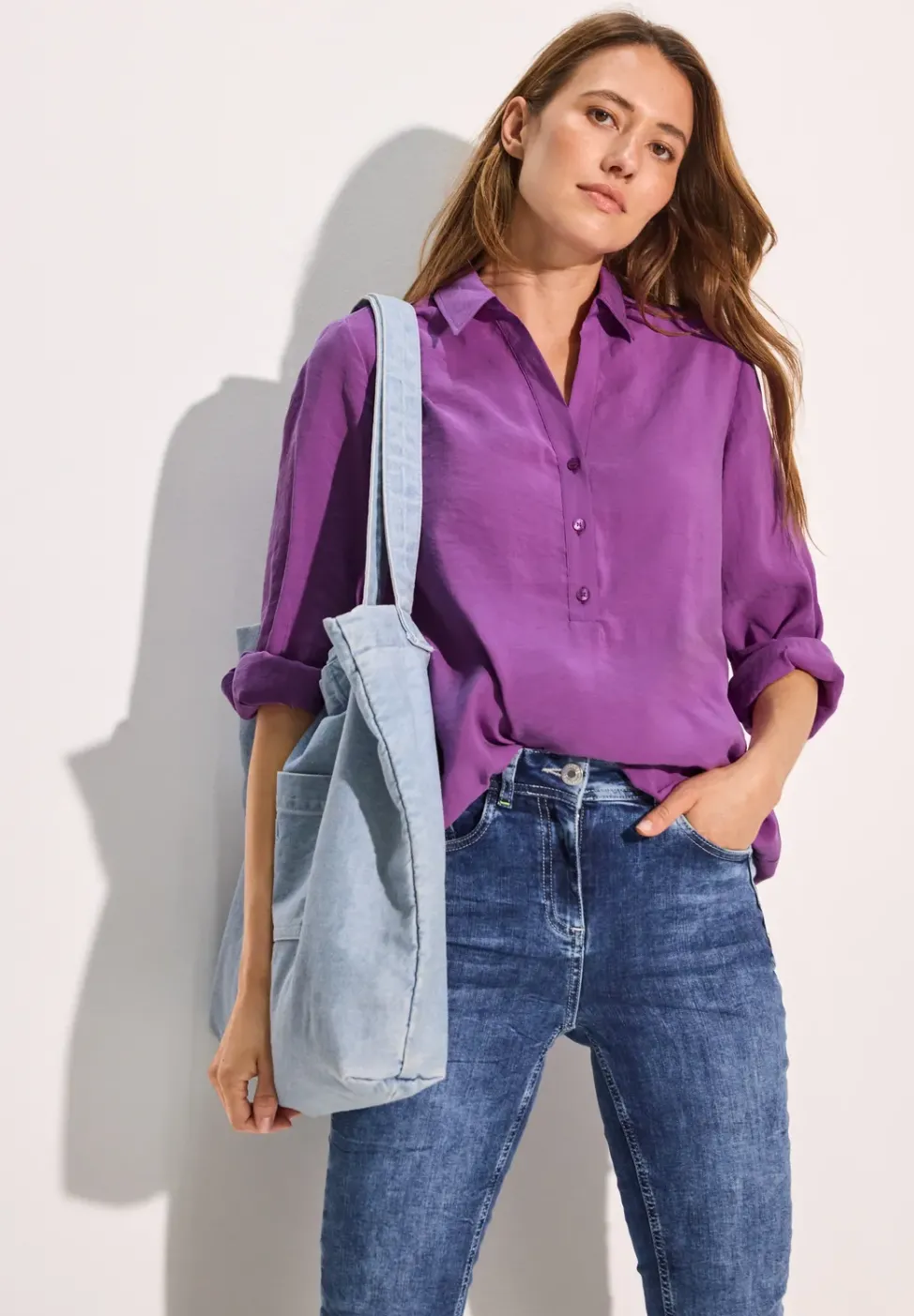 Lange Bluse