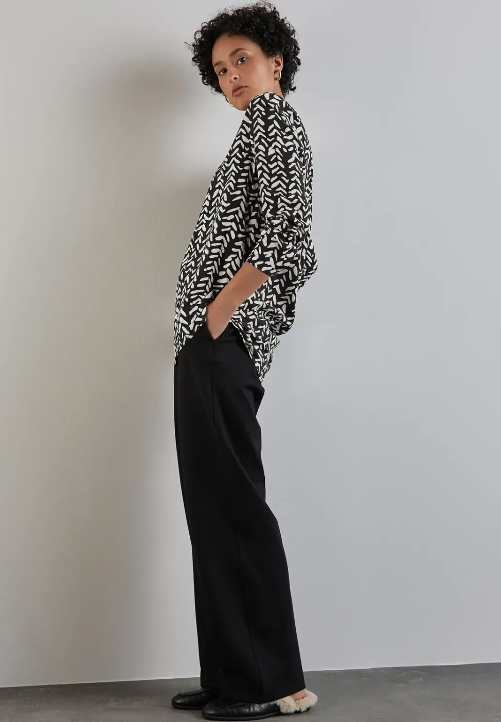 Lange Bluse