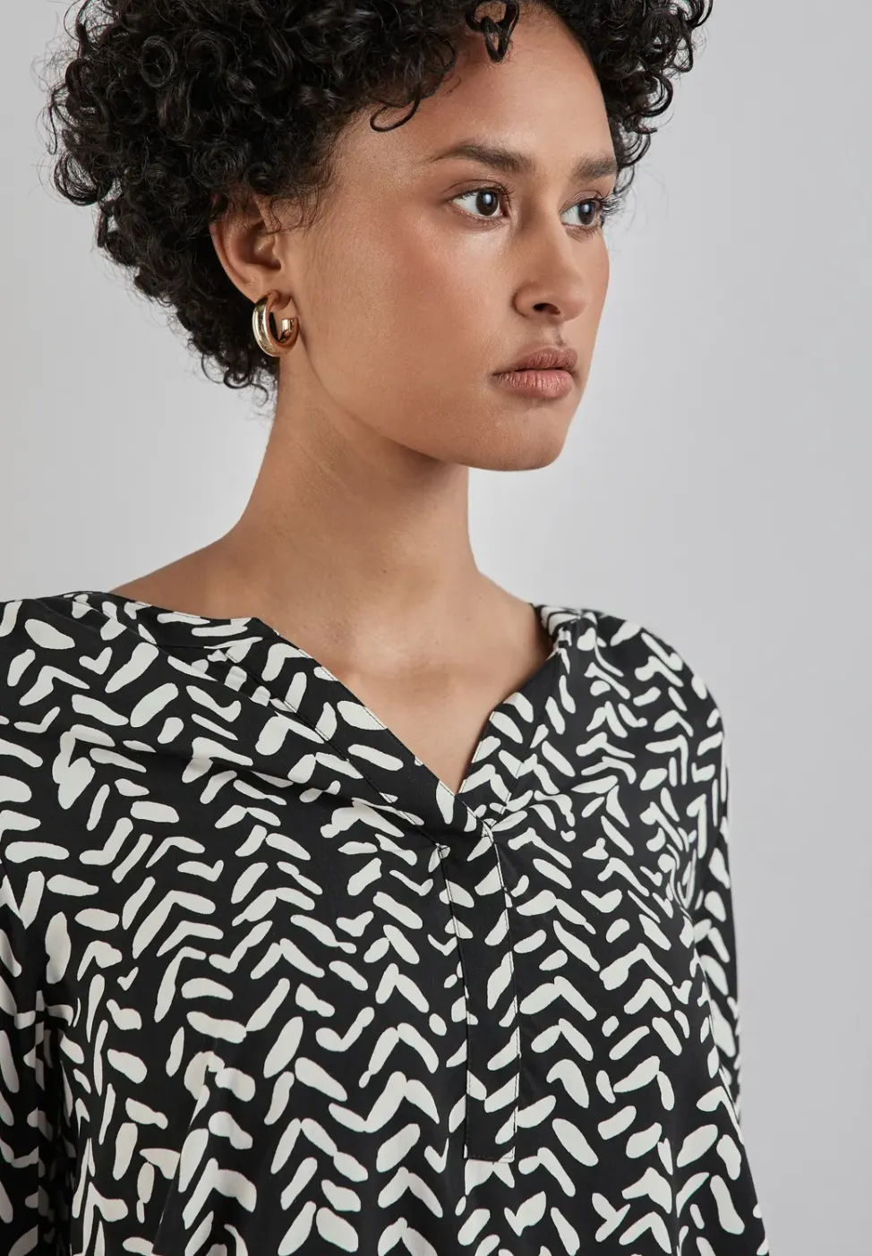 Lange Bluse
