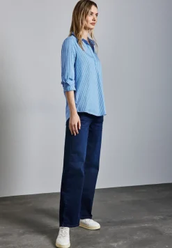 Lange Business-Bluse