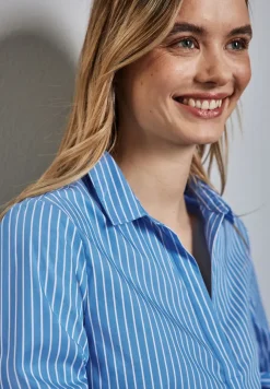 Lange Business-Bluse