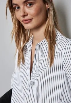 Lange Business-Bluse