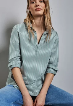 Lange Business-Bluse
