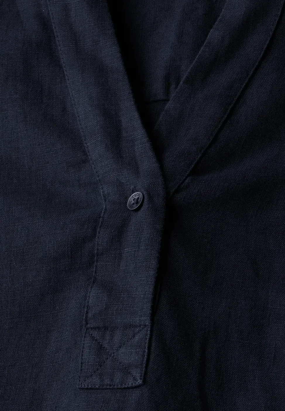 Lange Leinenbluse