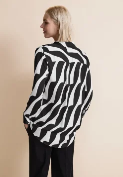 Lange Printbluse