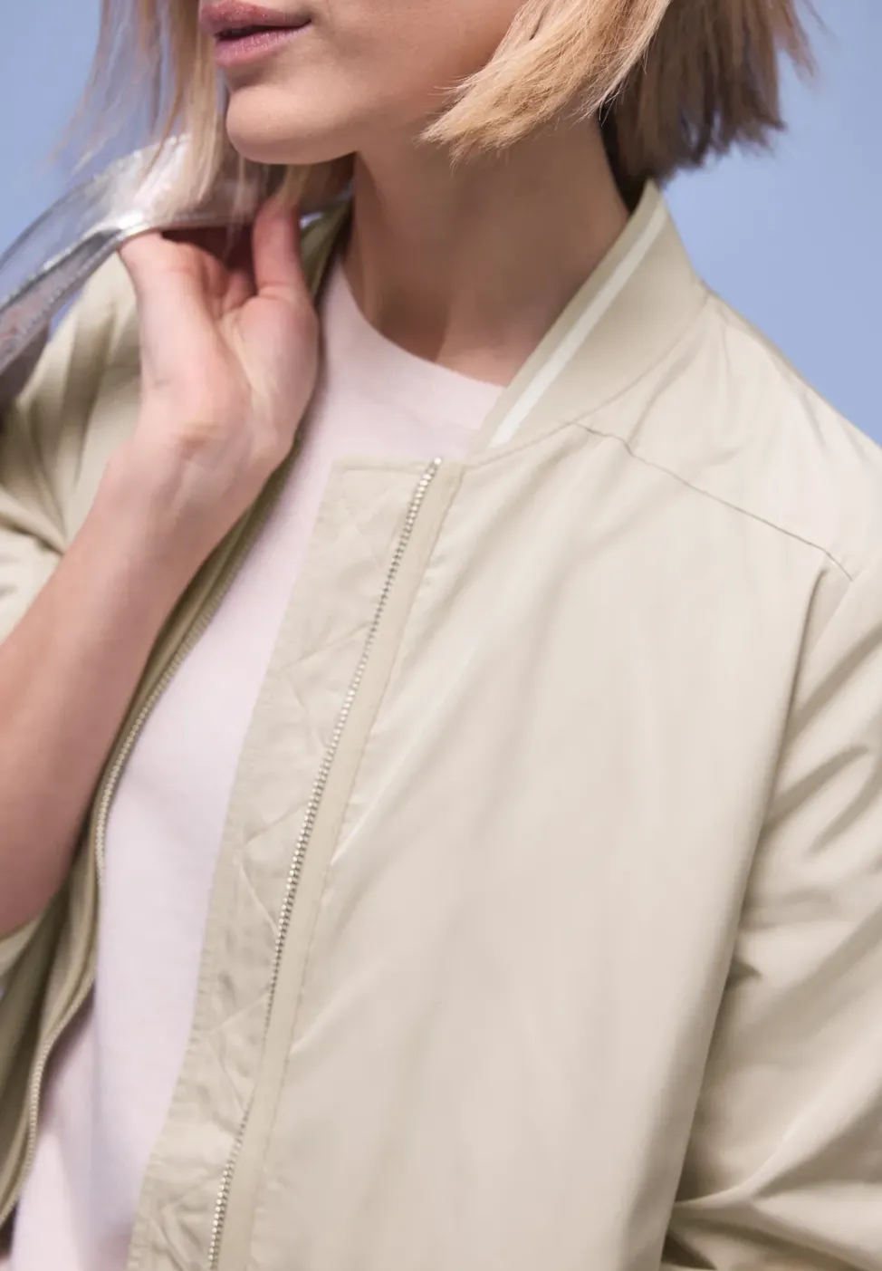 Langer Blouson
