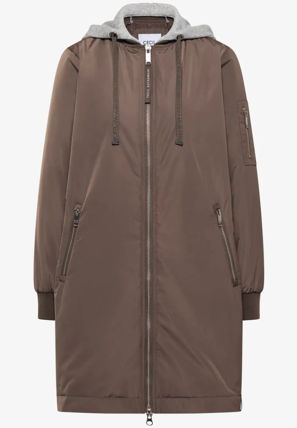 Langer Blouson