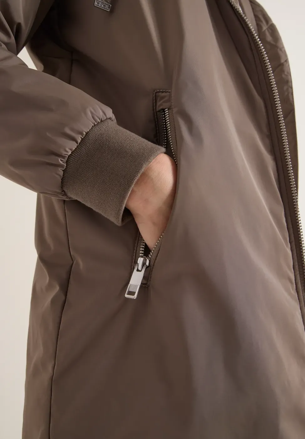 Langer Blouson