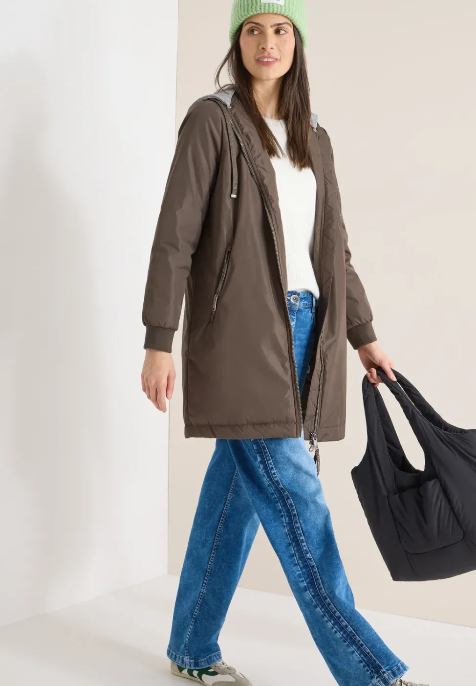 Langer Blouson