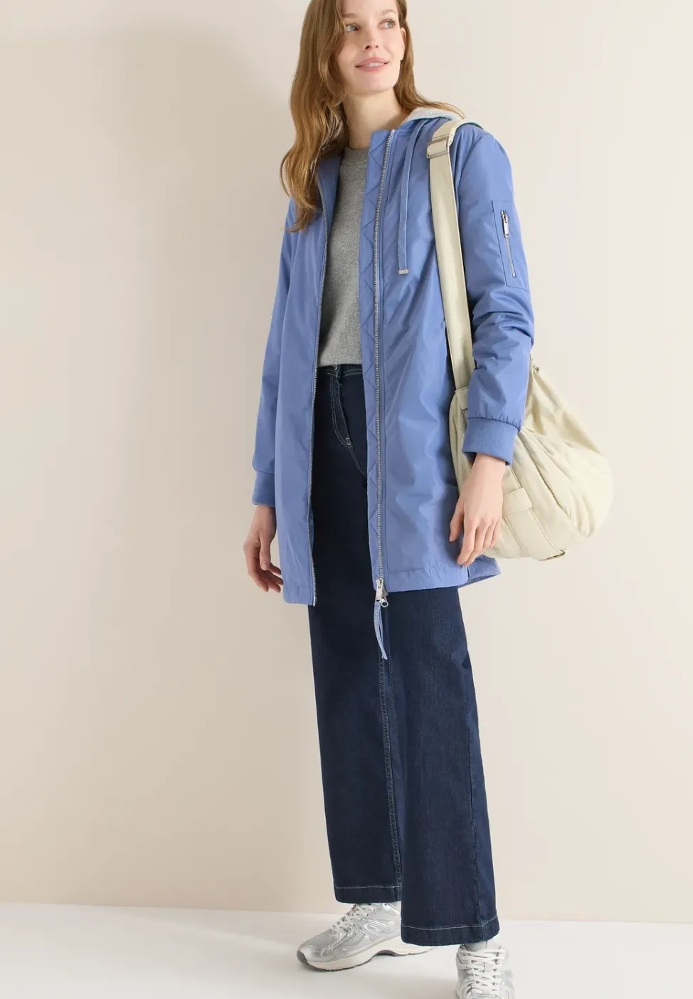Langer Blouson