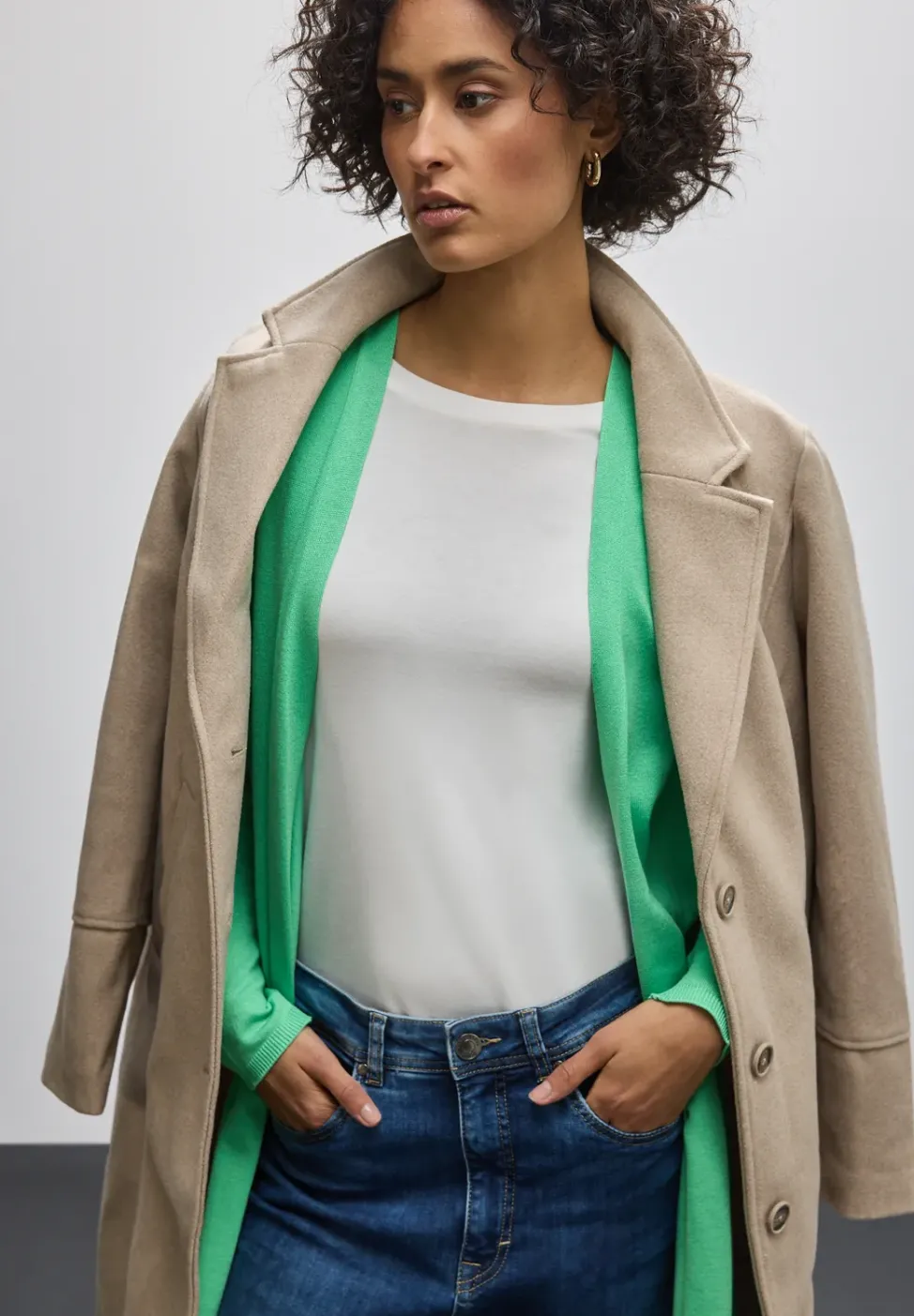 Langer Cardigan