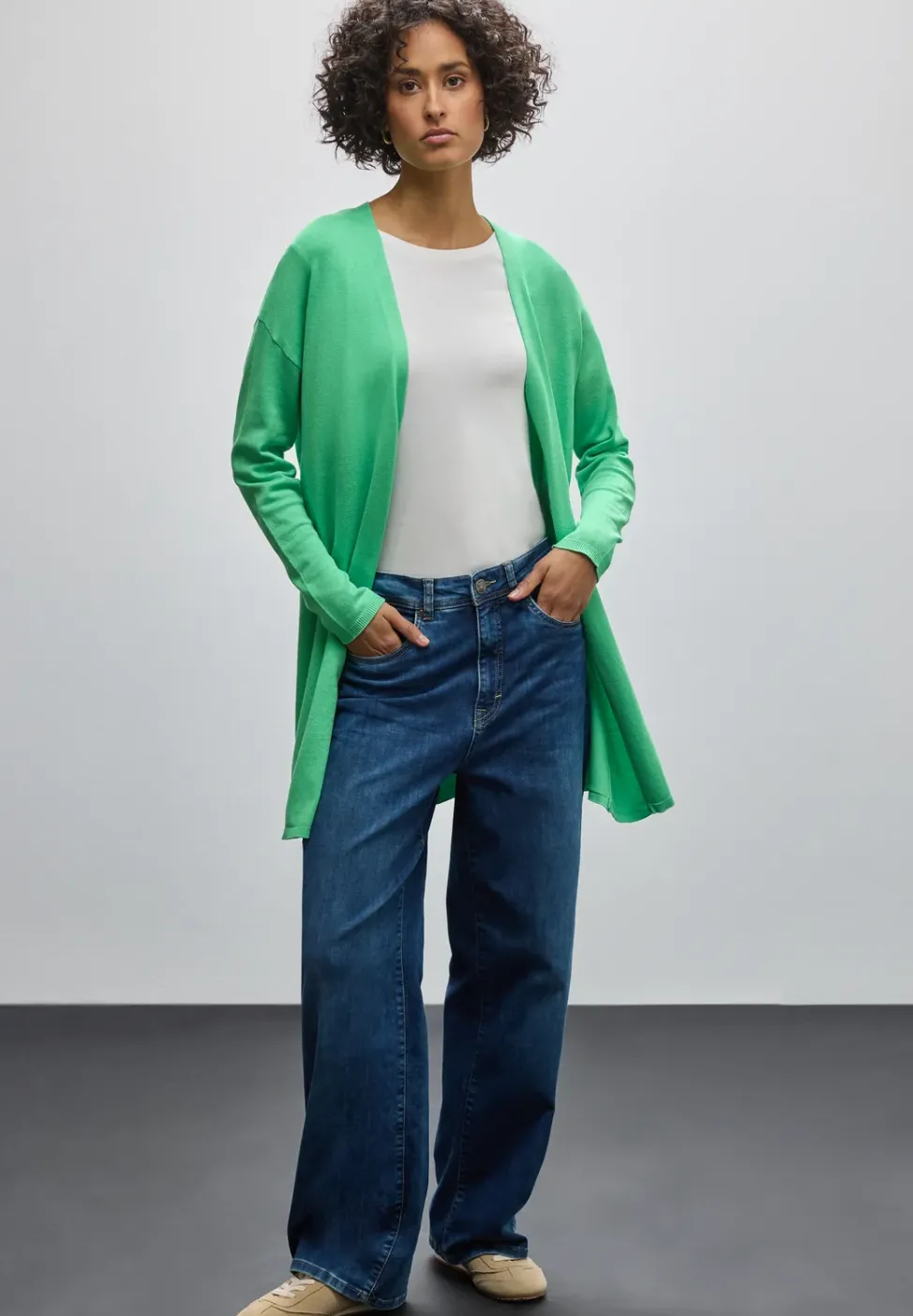 Langer Cardigan