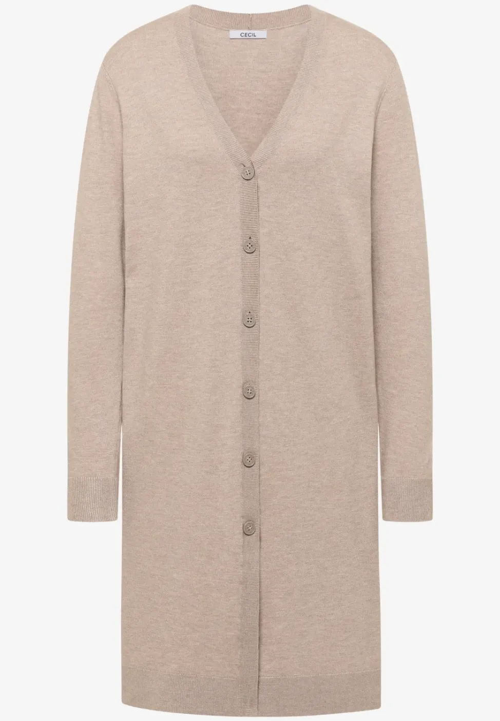 Langer Cardigan