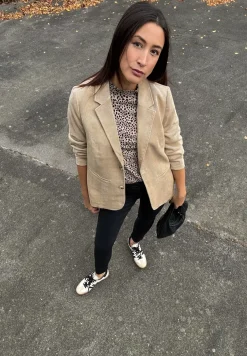 Langer Cord-Blazer