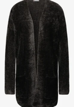 Langer Federgarn Cardigan