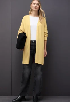 Langer Feinstrickcardigan