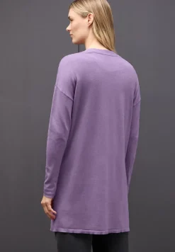 Langer Feinstrickcardigan