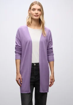 Langer Feinstrickcardigan