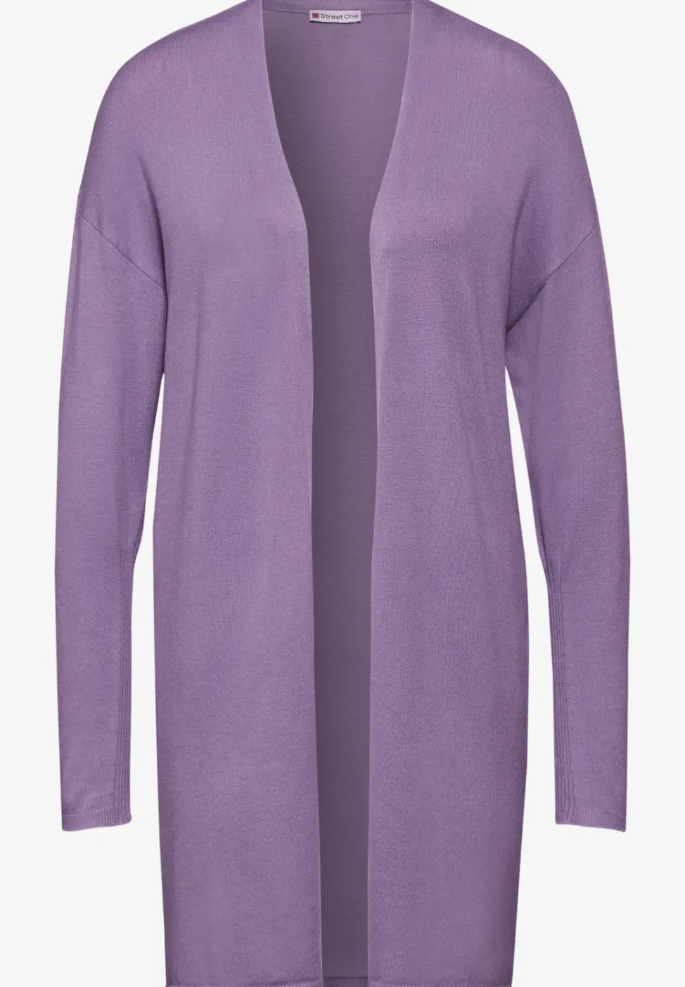 Langer Feinstrickcardigan
