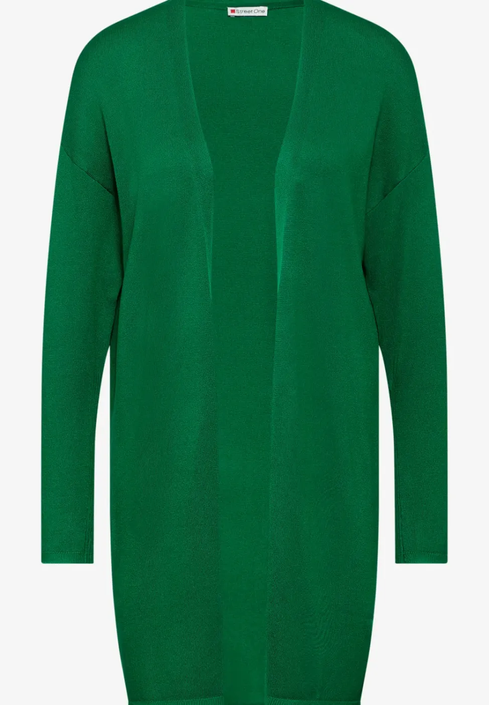 Langer Feinstrickcardigan