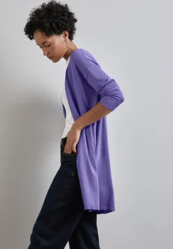 Langer Feinstrickcardigan