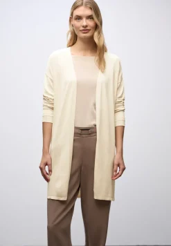 Langer Feinstrickcardigan