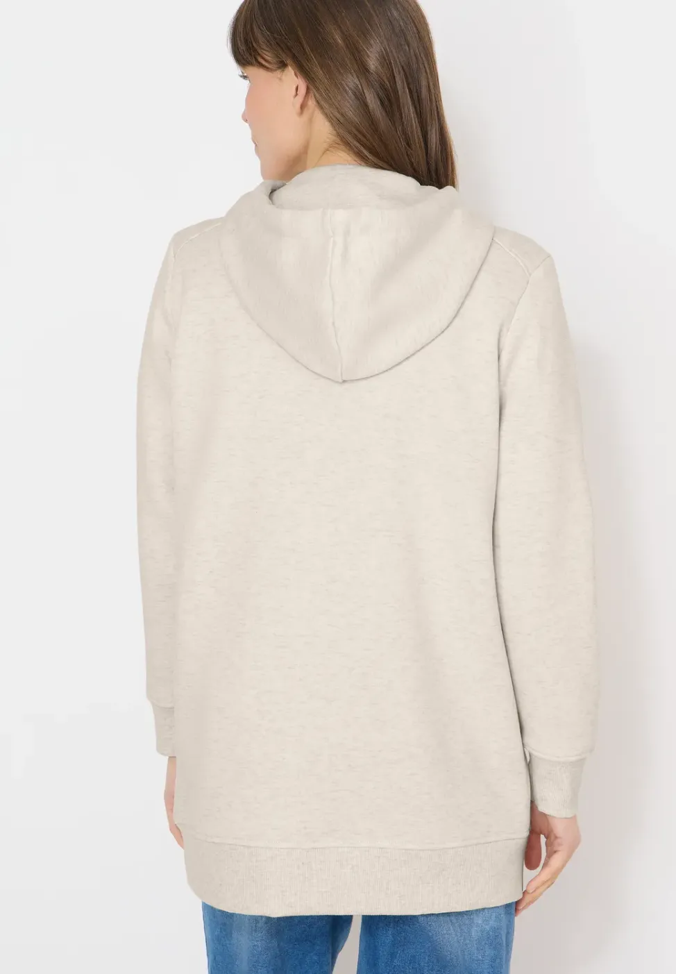 Langer Hoodie