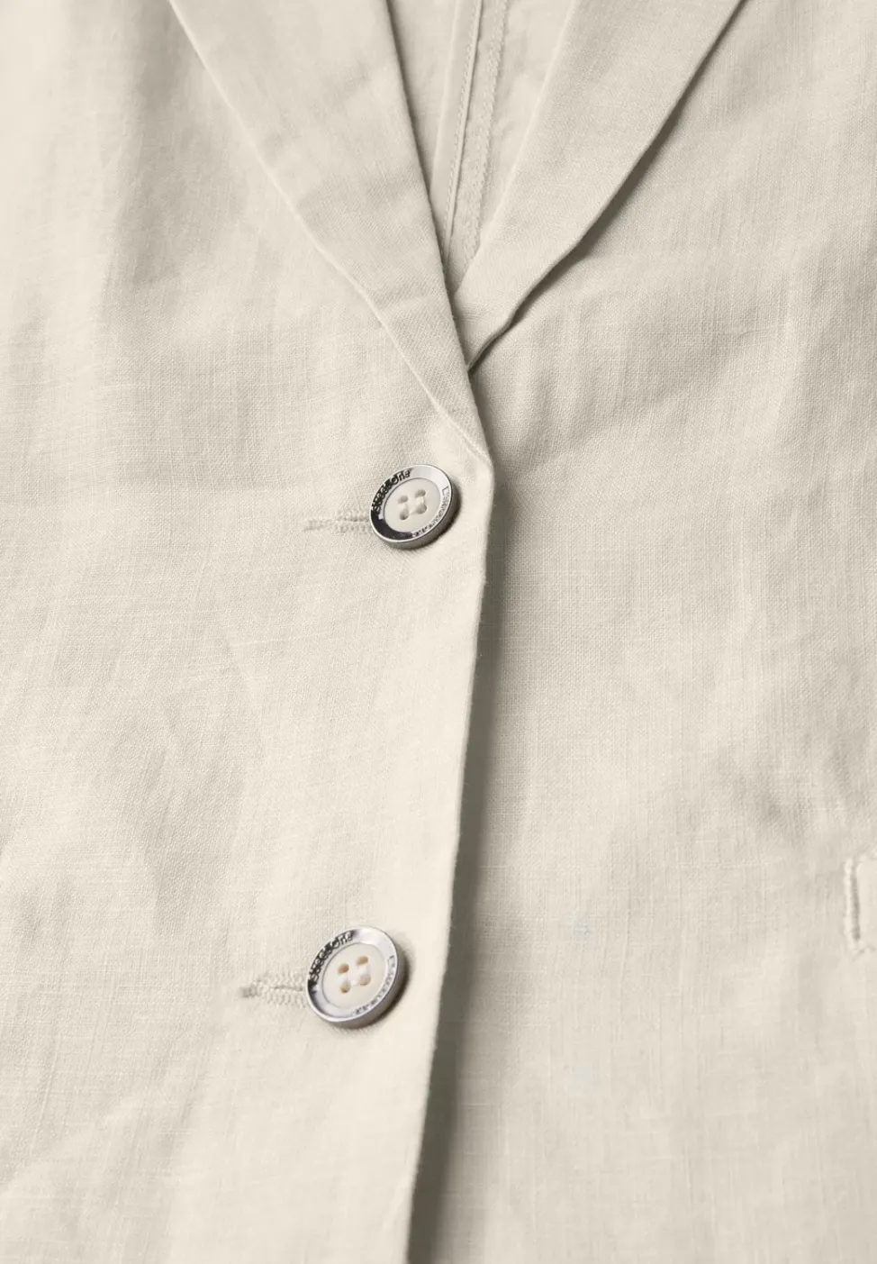 Langer Leinenblazer