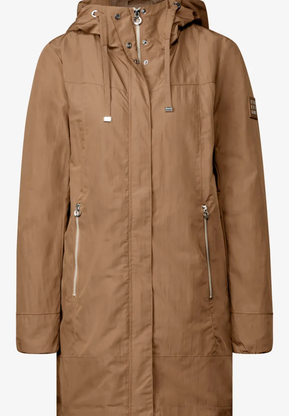 Langer Windbreaker