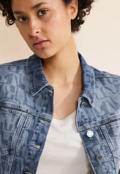 Lasercut Jeansjacke