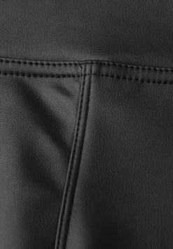 Leder Look Leggings