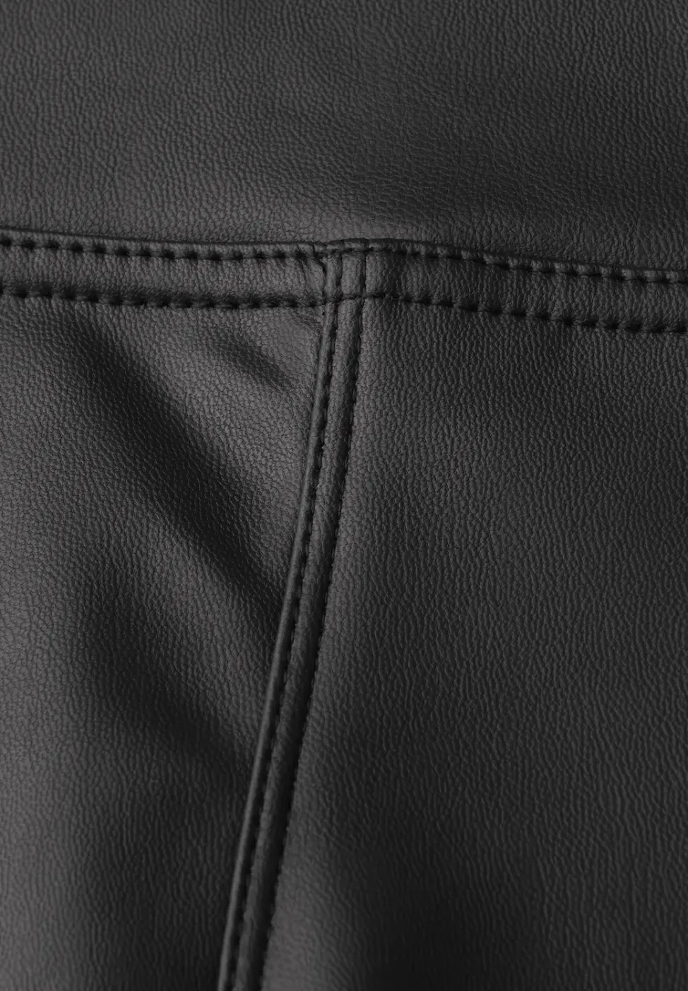 Leder Look Leggings