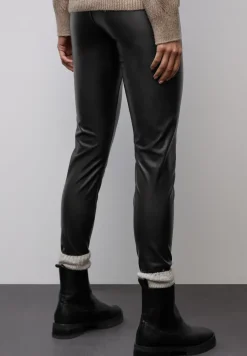 Leder Look Leggings