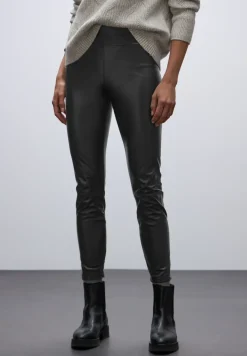 Leder Look Leggings