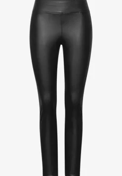 Leder Look Leggings