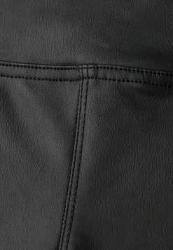 Leder Look Leggings