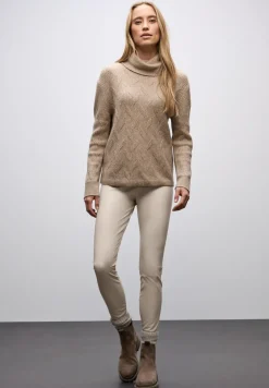 Leder Look Leggings