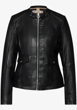 Leder-Look Jacke