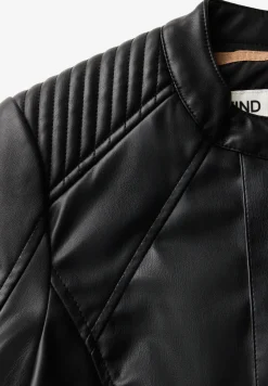 Leder-Look Jacke