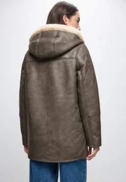 Leder-Look Jacke