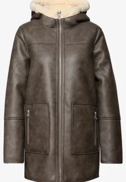 Leder-Look Jacke