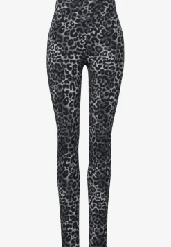 Leggings mit Leo-Print