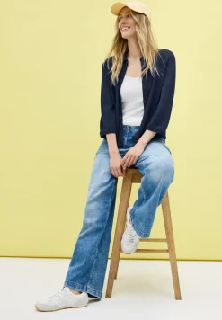 Leichte Crepe Jacke