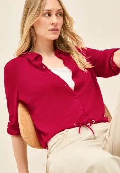 Leichte Crepe Jacke