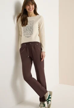 Leichte Hose im Casual Fit mit Stretch