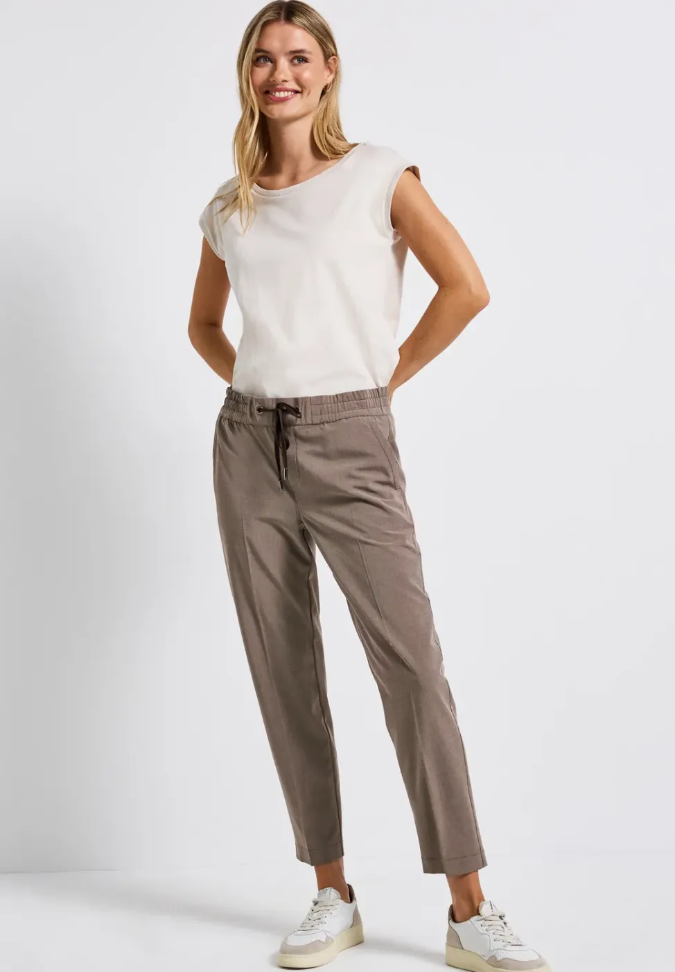 Leichte Jacquard-Hose