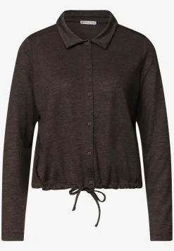 Leichte Langam Jacke in Leinen-Optik